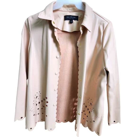 Marc New York Tops - Marc New York Faux Soft Leather Jacket